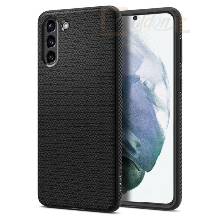 Okostelefon kiegészítő Spigen Liquid Air, black - Galaxy S21 - ACS02422