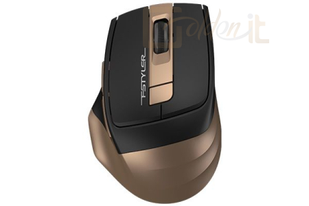 Egér A4-Tech Fstyler FG35 Wireless Mouse Bronze - FG35 BRONZE