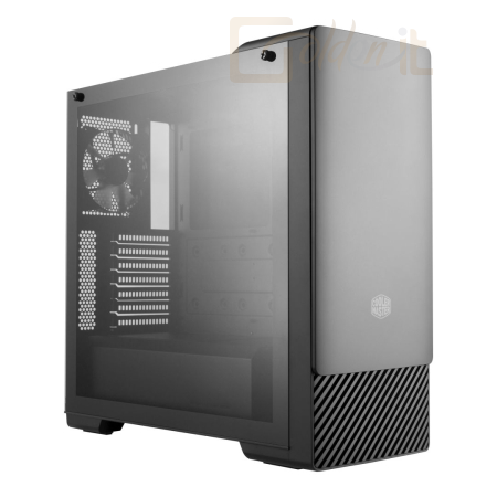 Ház Cooler Master MasterBox E500 without ODD Tempered Glass Black - E500-KG5N-S00