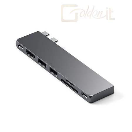 Notebook kiegészitők Satechi Pro Hub Slim Space Grey - ST-HUCPHSM