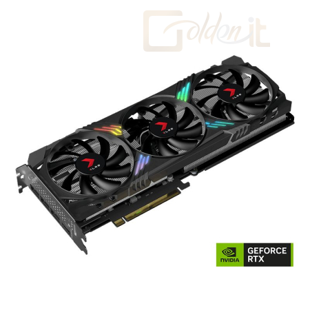 Videókártya PNY GeForce RTX 4060 Ti 16GB XLR8 Gaming Verto EPIC-X RGB Triple Fan DLSS 3 - VCG4060T16TFXXPB1