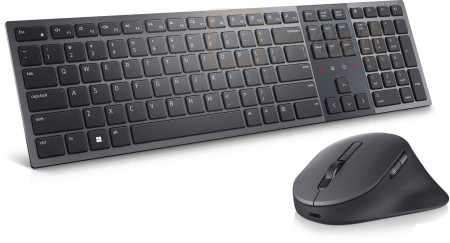 Billentyűzet Dell KM900 Wireless Keyboard and Mouse Combo Graphite US - KM900-GR-INT