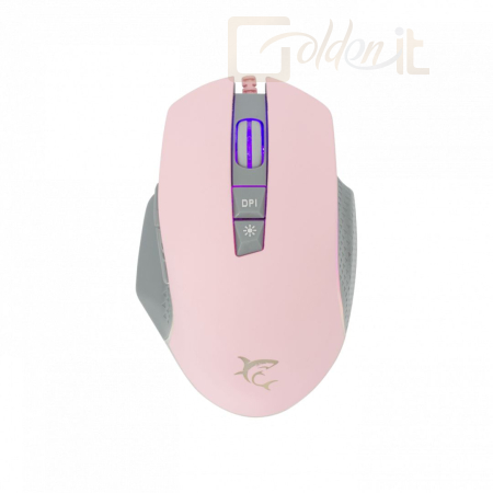 Egér White Shark Gareth Gaming mouse Pink - GARETH-P