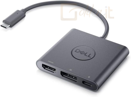 Notebook kiegészitők Dell Adapter USB-C to HDMI/DP with Power Pass-Through - DBQAUANBC070