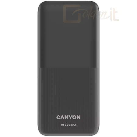 Powerbank vésztöltők Canyon CNE-CPB1010B 10000mAh PowerBank Black - CNE-CPB1010B