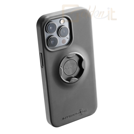 Okostelefon kiegészítő FIXED Crotective case Interphone QUIKLOX for Apple iPhone 13 Pro, black - SMQUIKLOXIPH13PRO