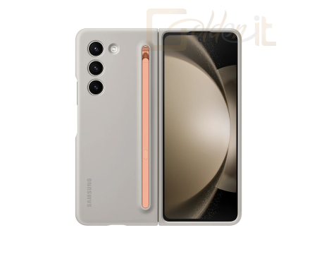 Okostelefon kiegészítő Samsung Galaxy Z Fold5 Slim S Pen Case Sand - EF-OF94PCUEGWW