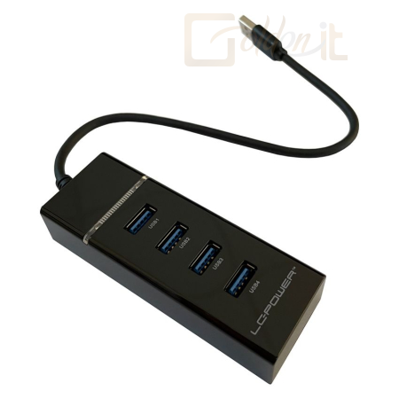 Kellék - LC Power LC-HUB-U3-4 4 port USB 3.0