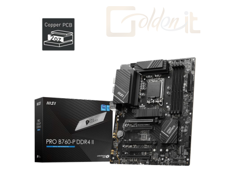 Alaplapok Msi PRO B760-P DDR4 II - PRO B760-P DDR4 II