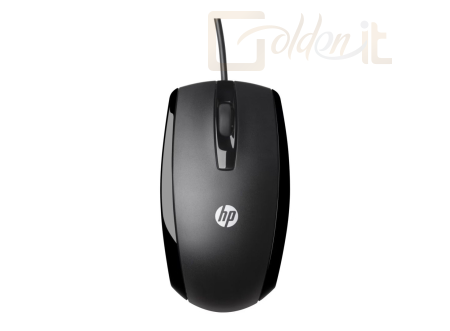 Egér HP X500 Wired Mouse Black - E5E76AA#ABB