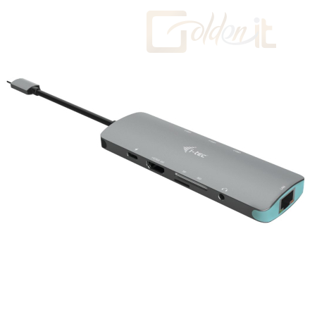 Notebook kiegészitők I-TEC Metal Nano Docking Station 4K HDMI LAN+Power Delivery 100W Grey - C31NANODOCKLANPD