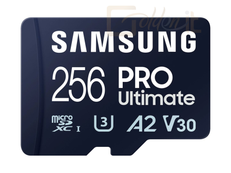 USB Ram Drive Samsung 256GB microSDXC Pro Ultimate Class10 U3 A2 V30 + adapterrel - MB-MY256SA/WW
