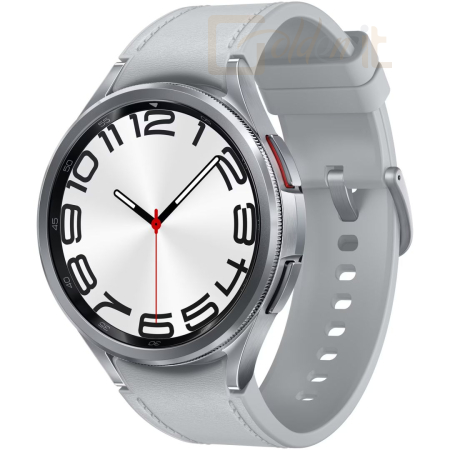 Okosóra Samsung Galaxy Watch6 Classic 47mm LTE Silver - SM-R965FZSAEUE