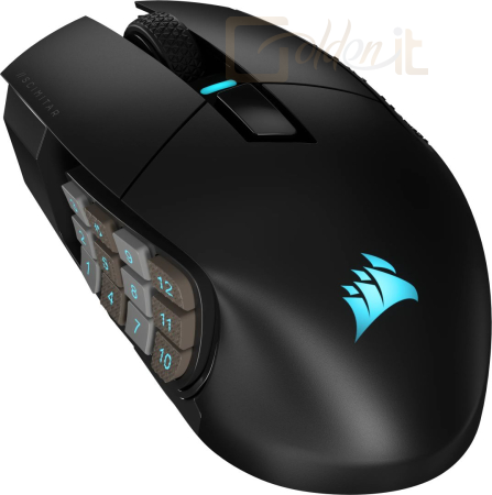 Egér Corsair Scimitar Elite Wireless MOBA/MMO Black - CH-9314311-EU