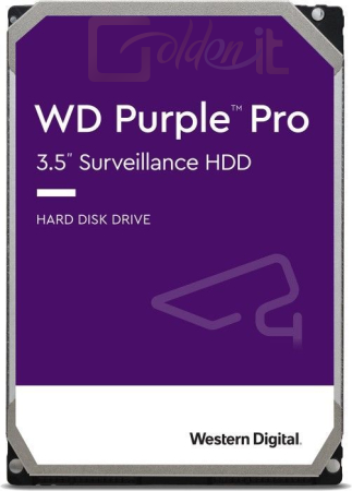 Winchester (belső) Western Digital 14TB 7200rpm SATA-600 512MB Purple Pro WD142PURP - WD142PURP