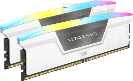 RAM Corsair 32GB DDR5 6000MHz Kit(2x16GB) Vengeance RGB White - CMH32GX5M2E6000C36W