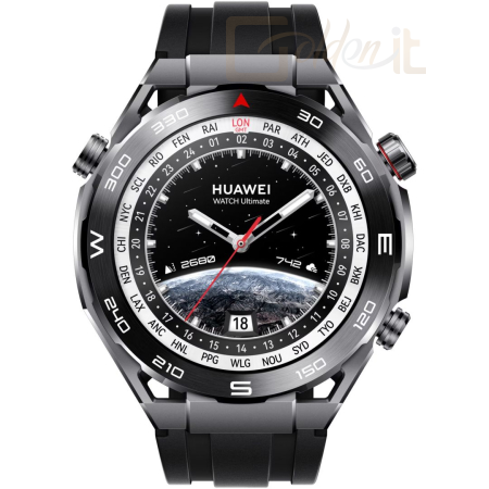 Okosóra Huawei Watch Ultimate Black - 55020AGF