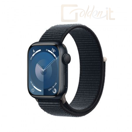 Okosóra Apple Watch S9 GPS 41mm Midnight Alu Case with Midnight Sport Loop - MR8Y3