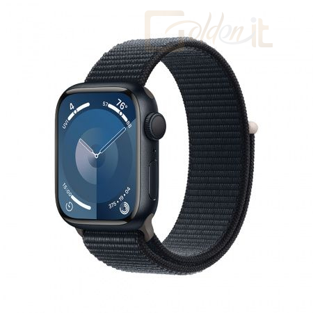 Okosóra Apple Watch S9 GPS 45mm Midnight Alu Case with Midnight Sport Loop - MR9C3