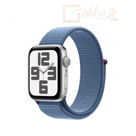 Okosóra Apple Watch SE3 GPS 40mm Silver Alu Case with Winter Blue Sport Loop - MRE33
