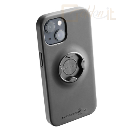 Okostelefon kiegészítő FIXED Protective case Interphone QUIKLOX for Apple iPhone 13, black - SMQUIKLOXIPHONE13