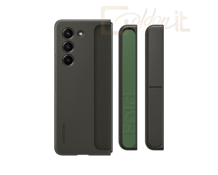 Okostelefon kiegészítő Samsung Galaxy Z Fold5 Standing Case with Strap Graphite - EF-MF946CBEGWW