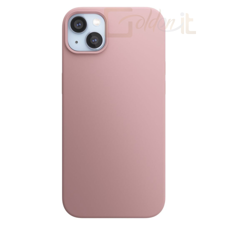 Okostelefon kiegészítő Next One Silicone Case for iPhone 15 Plus MagSafe compatible - Ballet Pink - IPH-15PLUS-MAGSAFE-PINK