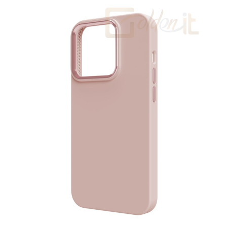 Okostelefon kiegészítő FIXED MagFlow for Apple iPhone 15 Plus, pink - FIXFLM2-1201-PI