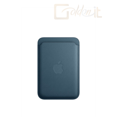 Okostelefon kiegészítő Apple iPhone FineWoven Wallet with MagSafe Pacific Blue - mt263zm/a