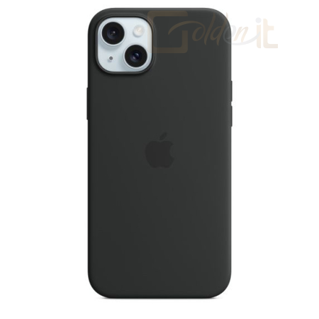 Okostelefon kiegészítő Apple iPhone 15 Plus Silicone Case with MagSafe Black - mt103zm/a