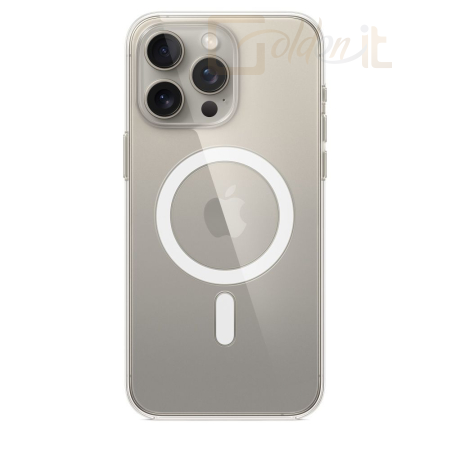 Okostelefon kiegészítő Apple iPhone 15 Pro Max Clear Case with MagSafe - MT233