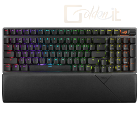 Billentyűzet Asus ROG Strix Scope II 96 Wireless Keyboard Black HU - ROG STRIX SCOPE II 96 WIRELESS