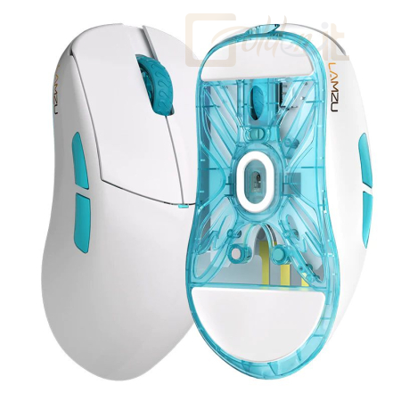 Egér LAMZU Atlantis OG V2 Pro Wireless Gaming Mouse Polar White - M305 PW V2 PRO