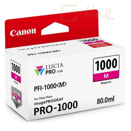 Nyomtató - Tintapatron Canon PFI-1000 Magenta tintapatron - 0548C001