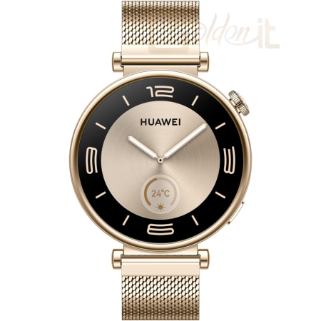 Okosóra Huawei Watch GT 4 41mm Milanese Strap Gold - 55020BJA