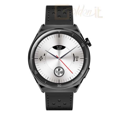 Okosóra GARETT V12 Black Leather - V12_BLK_LTR