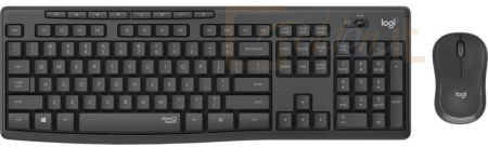 Billentyűzet Logitech MK295 Silent Wireless Combo Graphite UK - 920-009799