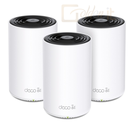 Hálózati eszközök TP-Link Deco XE75 Pro AXE5400 Tri-Band Mesh Wi-Fi 6E System (3-pack) - DECO XE75 PRO(3-PACK)