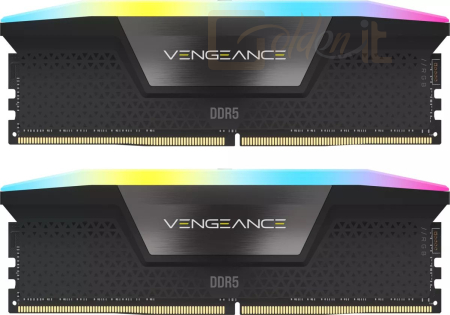 RAM Corsair 96GB DDR5 6400MHz Kit(2x48GB) Vengeance RGB Black - CMH96GX5M2B6400C32