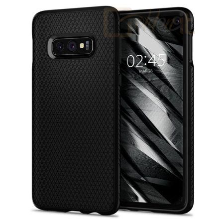Okostelefon kiegészítő Spigen Liquid Air, matte black - Galaxy S10e - 609CS25836