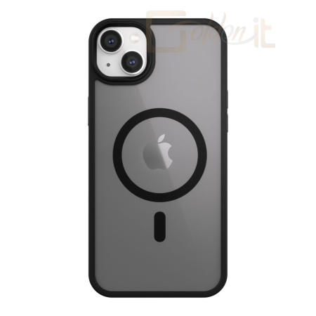 Okostelefon kiegészítő Next One Mist Shield Case for iPhone 15 MagSafe Compatible - Black - IPH-15-MAGSF-MISTCASE-BLK