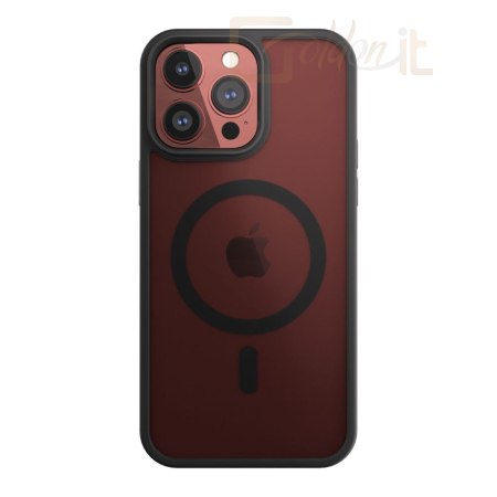 Okostelefon kiegészítő Next One Mist Shield Case for iPhone 15 Pro MagSafe Compatible - Black - IPH-15PRO-MAGSF-MISTCASE-BLK