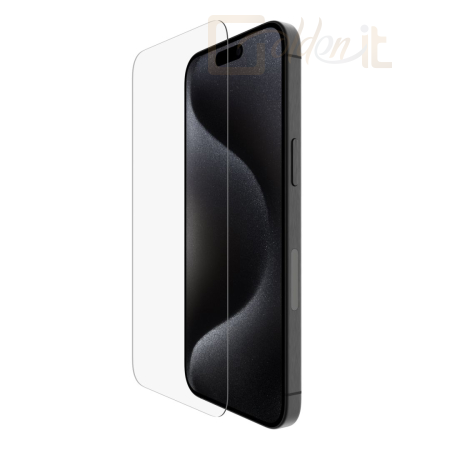 Okostelefon kiegészítő Belkin ScreenForce UltraGlass 2 Treated Screen Protector for iPhone 15 Pro Max - OVA134ZZ