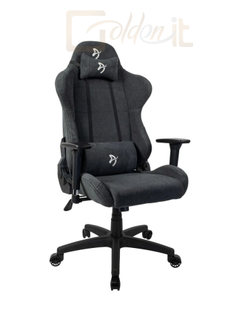 Gamer szék Arozzi Torretta Soft Fabric v2 Gaming Chair Dark Grey - TORRETTA-SFB-DG2