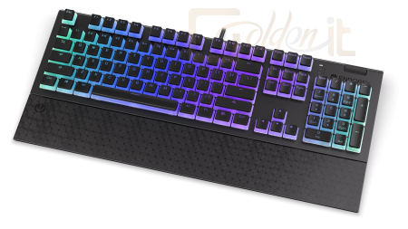 Billentyűzet Endorfy Omnis Pudding Blue Switch Mechanical Keyboard Black US - EY5A031