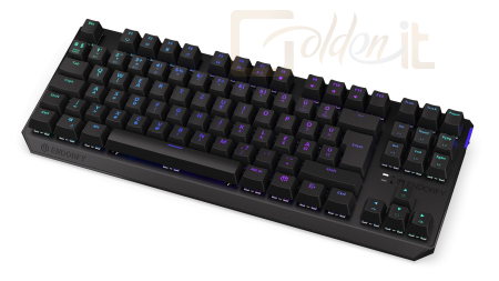 Billentyűzet Endorfy Thock Kailh Box Brown Switch RGB Gaming Mechanical Keyboard Black HU - EY5E005
