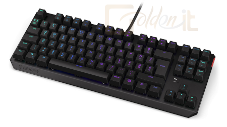 Billentyűzet Endorfy Thock Kailh Red Switch RGB Gaming Mechanical Keyboard Black HU - EY5E004