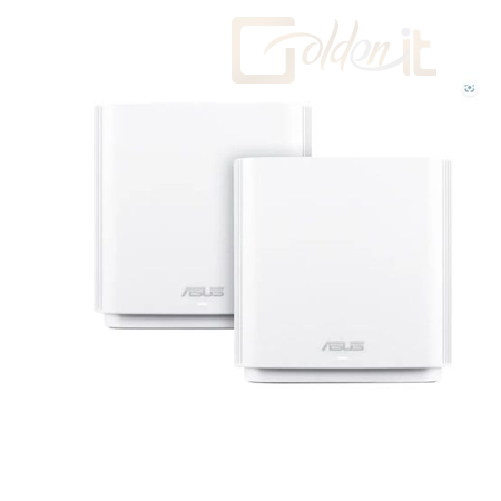 Hálózati eszközök Asus ZenWiFi AX (XT8) V2 AX6600 (2 pack) White - XT8 V2 2-PK WHITE