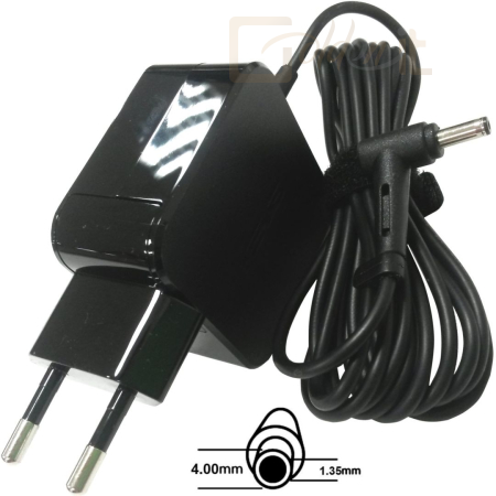 Notebook kiegészitők Asus Notebook Adapter 33W/19V EU Plug Black - B0A001-00340400