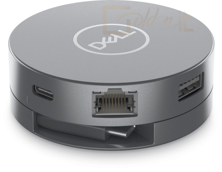 Notebook kiegészitők Dell DA305 6-in-1 USB-C Multiport Adapter Grey - 470-AFKL